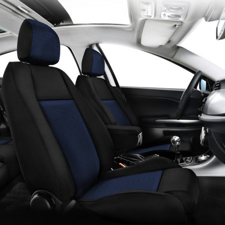 Housses de sièges damier pour auto