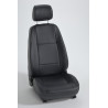 Housse auto sur mesure GOLD (simili cuir noir)