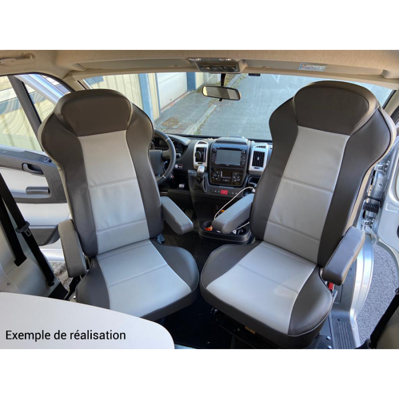housses de sièges avant camping-car