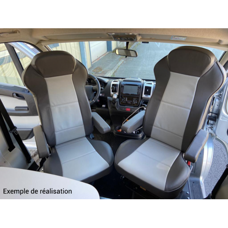 housses de sièges avant camping-car