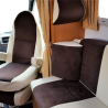 housse de siège sur-mesure pour camping-car