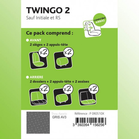 Housse de siège sur-mesure Premium